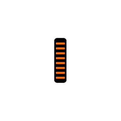 RRP Proguard bolt on v1 - front - sticker - standard - orange