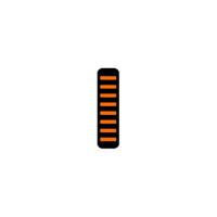 RRP Proguard bolt on v1 - front - sticker - standard - orange RRP Proguard bolt on v1 - front - sticker - standard - orange