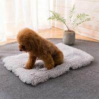 Herfst en winter warm universeel vierkant huisdier kat hond pluche pad grootte: XL (lichtgrijs) Herfst en winter warm universeel vierkant huisdier kat hond pluche pad grootte: XL (lichtgrijs)