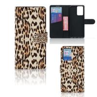 Xiaomi Redmi Note 10 Pro | Telefoonhoesje | Met pasjeshouder | Leopard