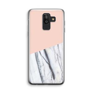 A touch of peach: Samsung Galaxy J8 (2018) Transparant Hoesje