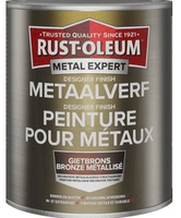 rust-oleum metal expert designer finish metaalverf gietbrons 750 ml - thumbnail