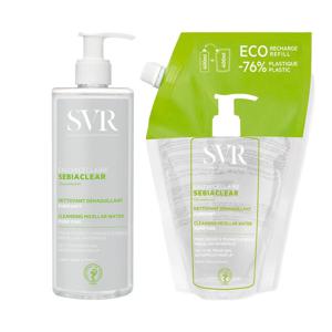 SVR Sebiaclear Micellair Water 400ml + Navulling 400ml