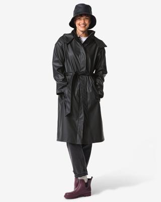 HEMA Damesregenjas Zwart (zwart)