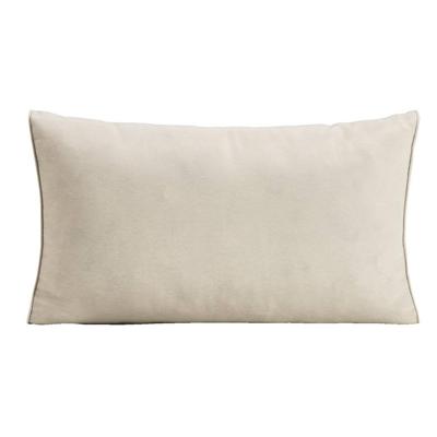 Leen Bakker - Loungekussen Brest Rug/zij - Zand - 73x43 Cm - Stof - Beige - 12x43x73 Cm