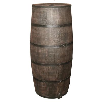 Regenton 500 liter bruin - Roto