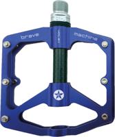 BRAVE Platform pedal freeride carbon blue