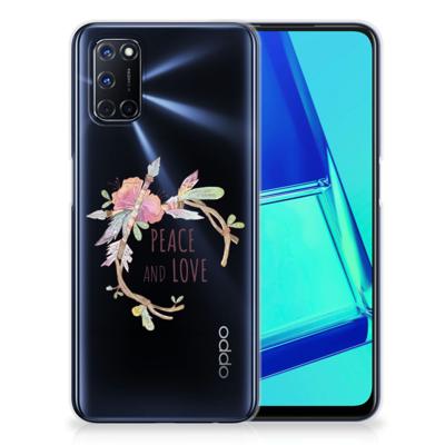 OPPO A52 | A72 Telefoonhoesje met Naam Boho Text OPPO A52 | A72 Telefoonhoesje met Naam Boho Text