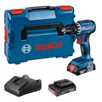 Bosch Professional GSR 18V-45 Accu schroefboormachine 18V 2.0Ah in L-Boxx - 06019K3203