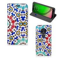 Motorola Moto G7 Play Standcase Mozaïek - thumbnail