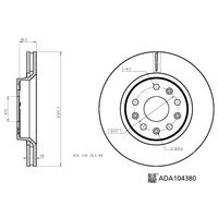 Remschijf ADA104380
