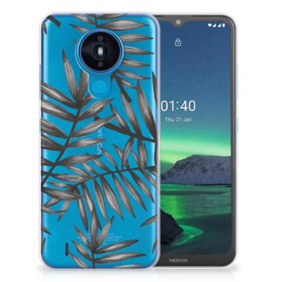 Nokia 1.4 | TPU Case | Leaves Grey Nokia 1.4 | TPU Case | Leaves Grey