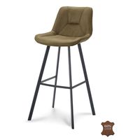 Haluta Barkruk Maurits - Moss (zithoogte 80cm)