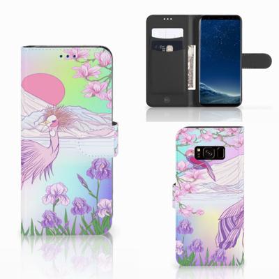 Samsung Galaxy S8 | Telefoonhoesje | Met pasjeshouder | Bird