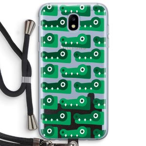 Crocs: Samsung Galaxy J5 (2017) Transparant Hoesje met koord