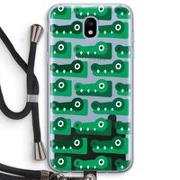 Crocs: Samsung Galaxy J5 (2017) Transparant Hoesje met koord
