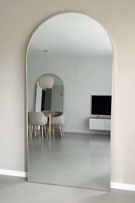 Boogspiegel 215x110 cm - Zacht Goud