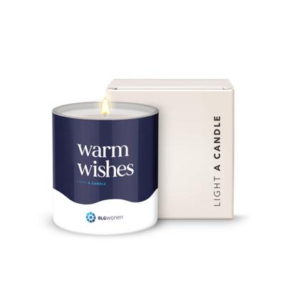 Kaars met eigen verpakking