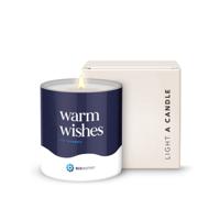 Kaars met eigen verpakking