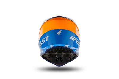 UFO PLAST kinder crosshelm "korey", uitneembaar helmet ufo plst korey s blue/orange