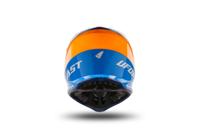 UFO PLAST kinder crosshelm "korey", uitneembaar helmet ufo plst korey s blue/orange