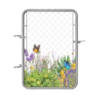 VEVOR Tuinpoort Tuinpoort Hekpoort Schakelhekpoort 117x81cm ZONDER Palen VEVOR Tuinpoort Tuinpoort Hekpoort Schakelhekpoort 117x81cm ZONDER Palen