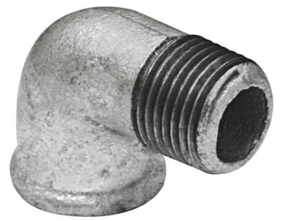 Kirchhoff Bocht van smeedbaar ijzer 90°, verzinkt, 1"IT x 1"AG, (92) - 989723055