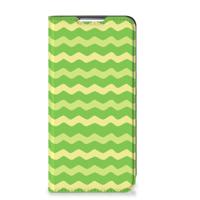 Samsung Galaxy S22 Plus | Hoesje met Magneet | Waves Green