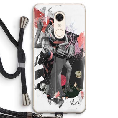 Dissimulation du réel: Xiaomi Redmi 5 Transparant Hoesje met koord