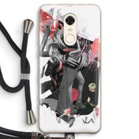 Dissimulation du réel: Xiaomi Redmi 5 Transparant Hoesje met koord