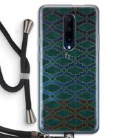 Moroccan tiles: OnePlus 7 Pro Transparant Hoesje met koord