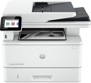 HP LaserJet Pro MFP 4102fdw printer, Zwart-wit, Printer voor Kleine en middelgrote ondernemingen, Printen, kopiëren, scannen, faxen, Draadloos; Geschikt voor Instant Ink; Printen vanaf een telefoon of tablet; Automatische documentinvoer