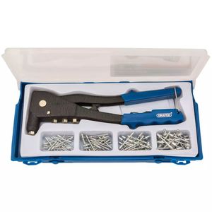 Draper Tools Draper Tools Klinknagel pistool set blauw 27843