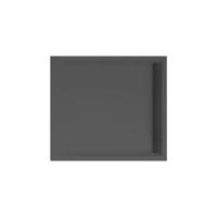 Xenz Easy Tray douchevloer - 100x90x5cm - acryl - zonder gootcover - ebony 6945-29