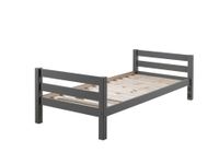 VIPACK Pino Enkel Bed 90 x 200 cm Grijs