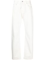 THE BIG WHITE BLUE jean Irving Japan à coupe droite - Blanc