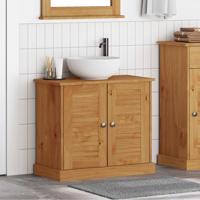 Badkamermeubels Honingbruin 67.5 x 34 x 59 cm Bewerkt hout