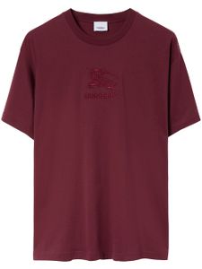 Burberry t-shirt EKD en coton - Rouge