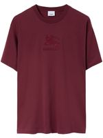 Burberry t-shirt EKD en coton - Rouge