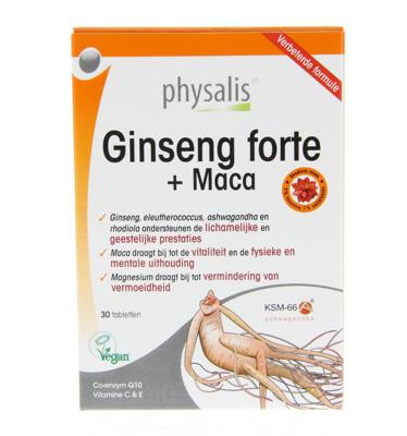 Physalis Supplementen Ginseng Forte 30Tabletten