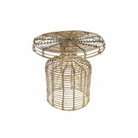Bijzettafel DKD Home Decor Natuurlijk 48 x 48 x 45 cm