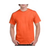 Oranje t-shirts - dames en heren - Koningsdag - voetbal/sport - normale pasvorm - katoen - voordelig - thumbnail