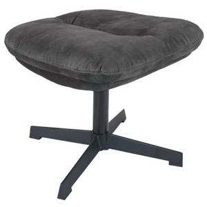 Home67 - Hocker Dorus Adore Velvet - Dark Grey 10