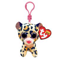 Ty Beanie Boo&apos;s Clip Livvie Leopard, 7cm