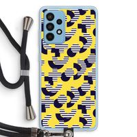 8-bit N°3: Samsung Galaxy A52 Transparant Hoesje met koord