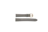 Horlogeband Fossil ES5097 Leder Grijs 16mm