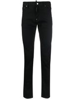 DSQUARED2 logo-patch slim-cut jeans - Noir - thumbnail