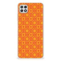 Samsung Galaxy A22 5G | TPU bumper | Batik Oranje