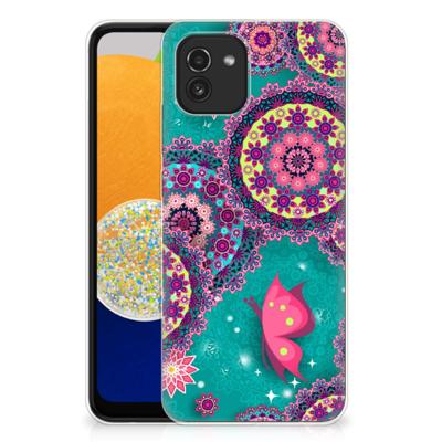Samsung Galaxy A03 | Hoesje maken | Cirkels en Vlinders