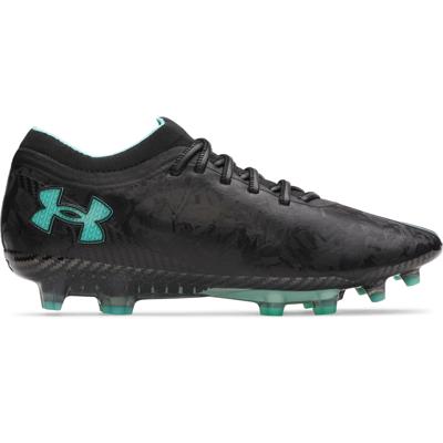 Under Armour Magnetico x Mansory Elite 5 Gras Voetbalschoenen (FG) Zwart Turquoise